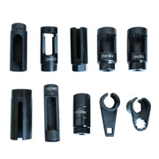DURAFORCE 10pc Oxygen Sensor Socket Set Sensor Oil Pressure Sending Unit Removal Tool New