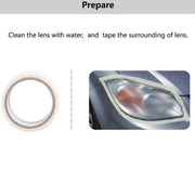 DURAFORCE Car Auto Headlight Lens Restoration Repair Kit Polishing Cleaner Cleaning Tools