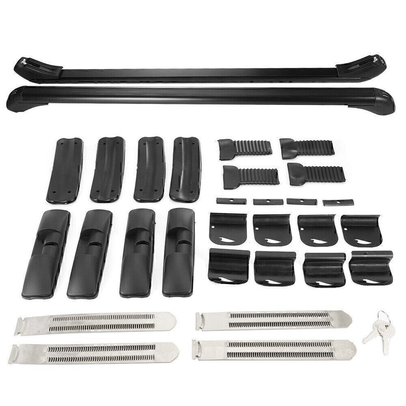 DURAFORCE For TOYOTA Prius Car Top Roof Rack Cross Bar Cargo Luggage Carrier w/ Lock Kit