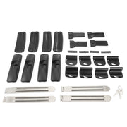 DURAFORCE For TOYOTA Prius Car Top Roof Rack Cross Bar Cargo Luggage Carrier w/ Lock Kit