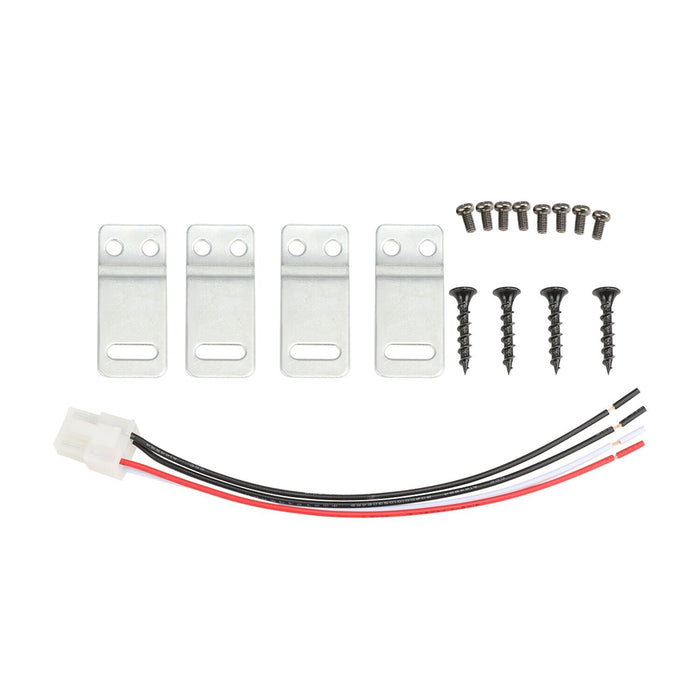 DURAFORCE 10''inch Car Under-Seat Active Subwoofer Power Amplifier Bass Slim Speaker Black