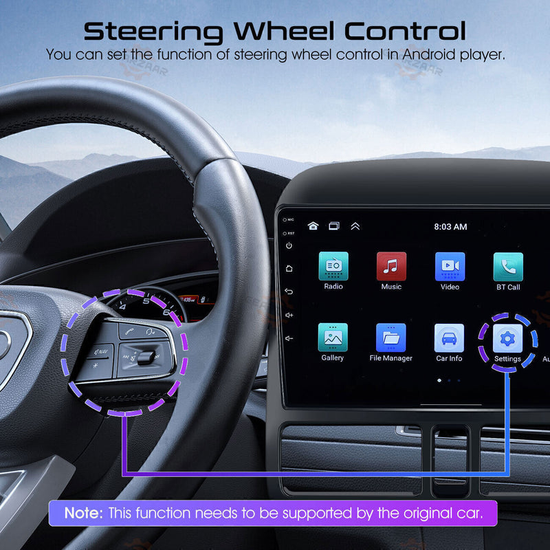 DURAFORCE For Honda CRV-2 2001-2006 Android 12 Apple Carplay Car Stereo Radio GPS WIFI BT