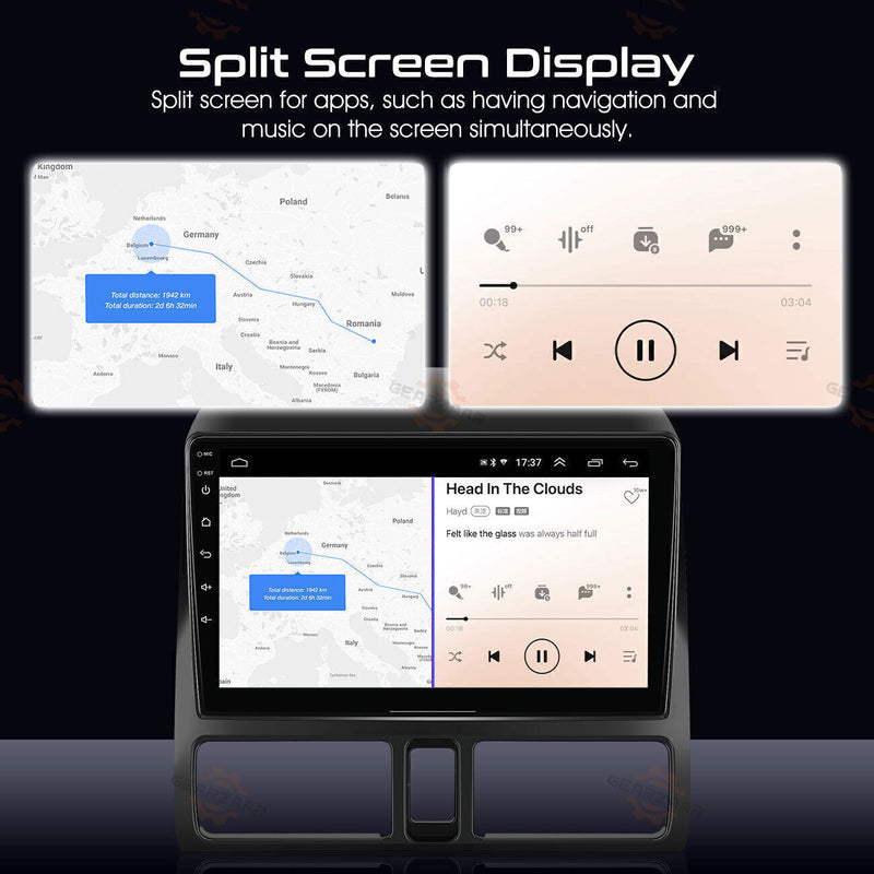 DURAFORCE For Honda CRV-2 2001-2006 Android 12 Apple Carplay Car Stereo Radio GPS WIFI BT