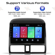 DURAFORCE For Honda CRV-2 2001-2006 Android 12 Apple Carplay Car Stereo Radio GPS WIFI BT