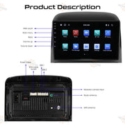 DURAFORCE For Honda CRV-2 2001-2006 Android 12 Apple Carplay Car Stereo Radio GPS WIFI BT