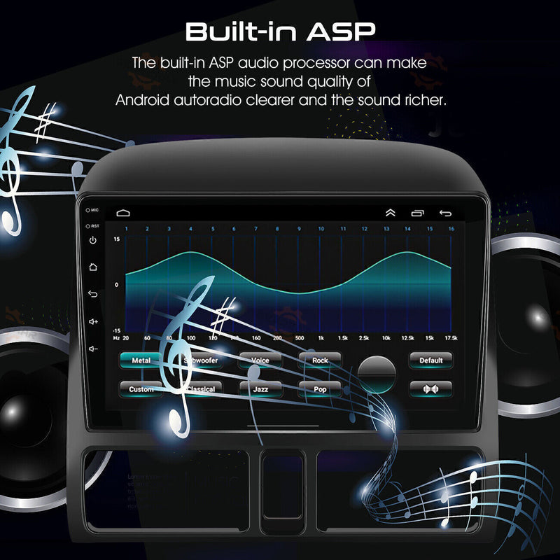 DURAFORCE For Honda CRV-2 2001-2006 Android 12 Apple Carplay Car Stereo Radio GPS WIFI BT