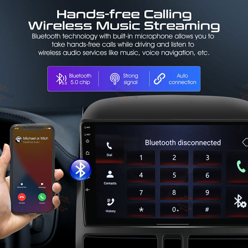 DURAFORCE For Honda CRV-2 2001-2006 Android 12 Apple Carplay Car Stereo Radio GPS WIFI BT