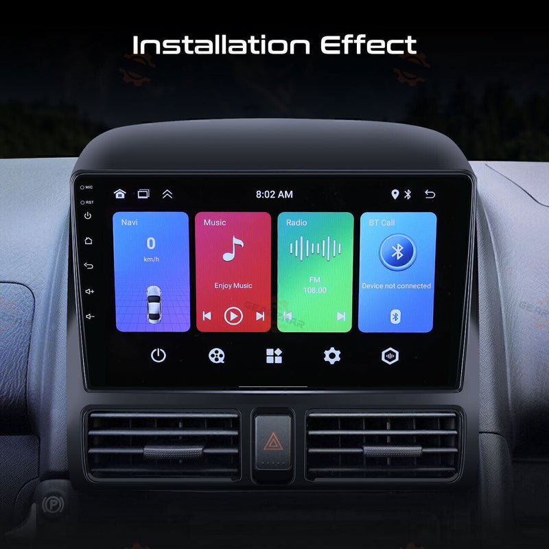 DURAFORCE For Honda CRV-2 2001-2006 Android 12 Apple Carplay Car Stereo Radio GPS WIFI BT