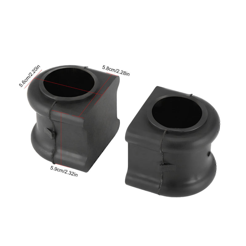 DURAFORCE K7353 Front Sway Stabilizer Bar Bushing Pair for Dodge Ram 1500 2500 3500