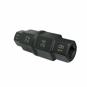 DURAFORCE Motorcycle Front Rear Wheel Axle Hex Spindle Driver Removal Tool 17 19 22 24mm A