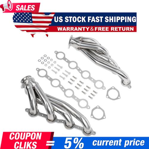 DURAFORCE Swap S10 Conversion Headers for Chevy LS1 LS2 LS3 LS6 LS9 LS Engines 6.0 5.3