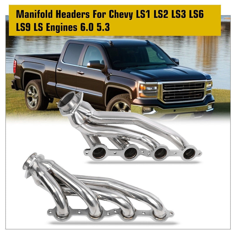 DURAFORCE Swap S10 Conversion Headers for Chevy LS1 LS2 LS3 LS6 LS9 LS Engines 6.0 5.3