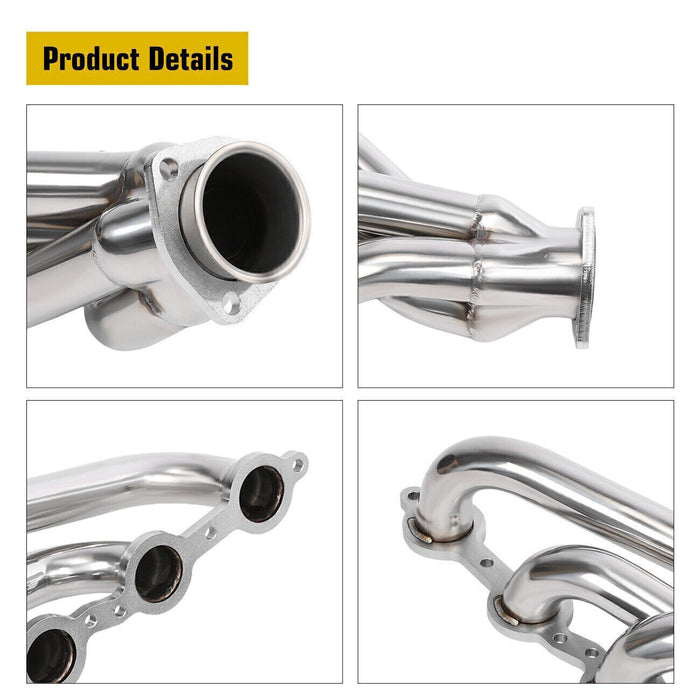 DURAFORCE Swap S10 Conversion Headers for Chevy LS1 LS2 LS3 LS6 LS9 LS Engines 6.0 5.3