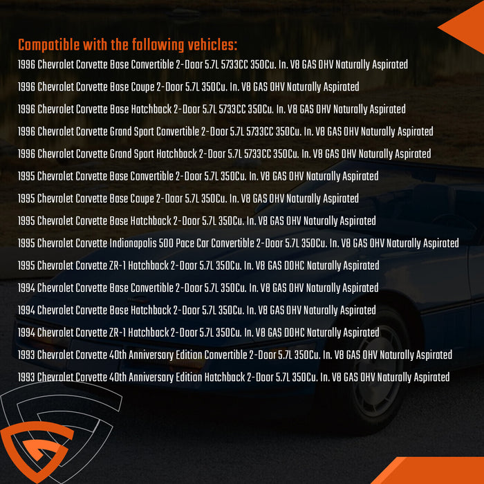 DURAFORCE For Chevrolet Corvette 5.7L 1989-1996 HP10031 Fuel Pump & Sender Assembly Kit-