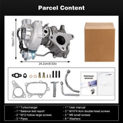DURAFORCE VF48 Billet Turbo Charger For Subaru 2002-07 WRX 2.5L STI ej20 ej25 380hp