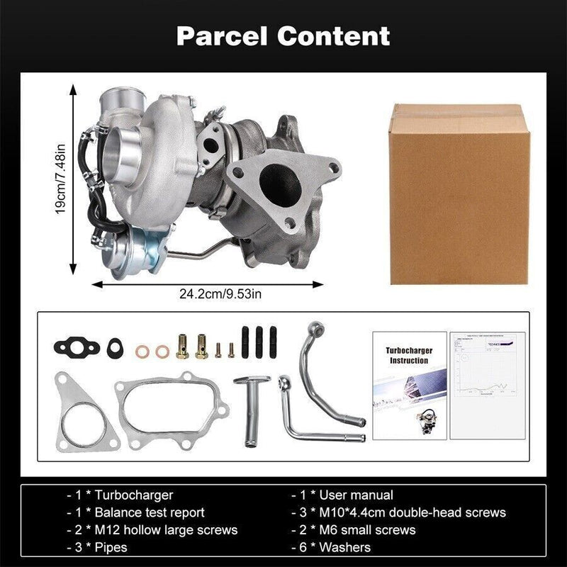 DURAFORCE VF48 Billet Turbo Charger For Subaru 2002-07 WRX 2.5L STI ej20 ej25 380hp