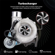 DURAFORCE VF48 Billet Turbo Charger For Subaru 2002-07 WRX 2.5L STI ej20 ej25 380hp