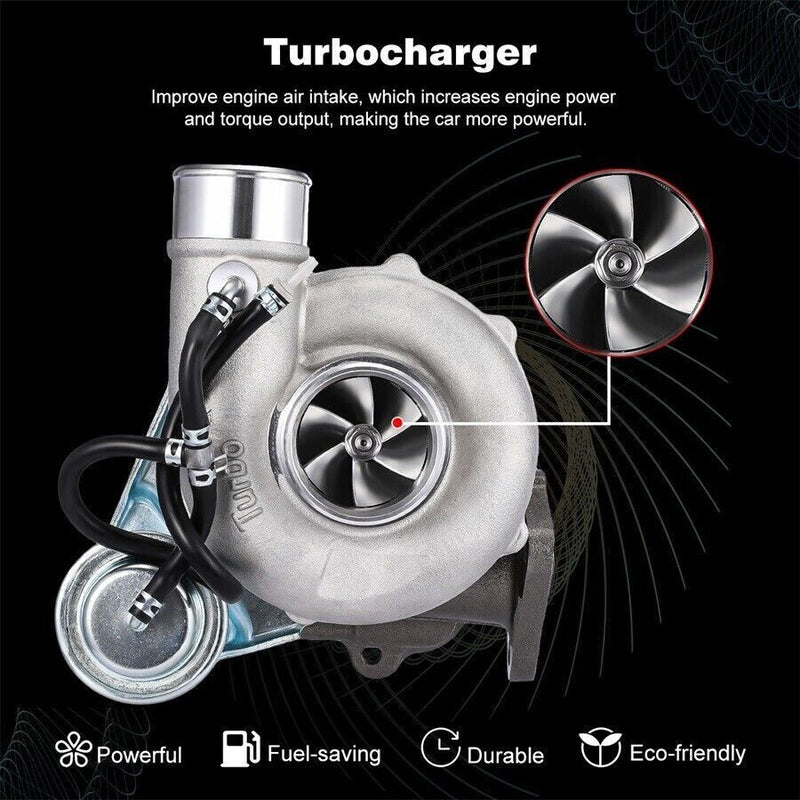 DURAFORCE VF48 Billet Turbo Charger For Subaru 2002-07 WRX 2.5L STI ej20 ej25 380hp