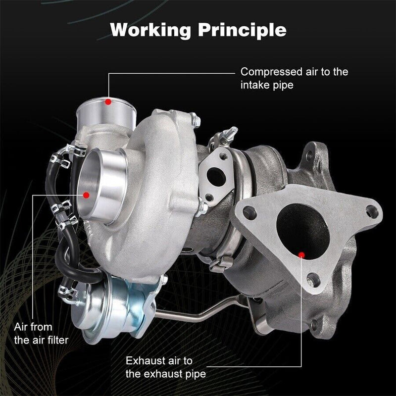 DURAFORCE VF48 Billet Turbo Charger For Subaru 2002-07 WRX 2.5L STI ej20 ej25 380hp