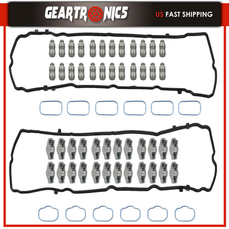 DURAFORCE Rocker Arms Lifters Valve Gaskets Kit For 2011-2016 3.6 Chrysler Dodge Jeep Ram