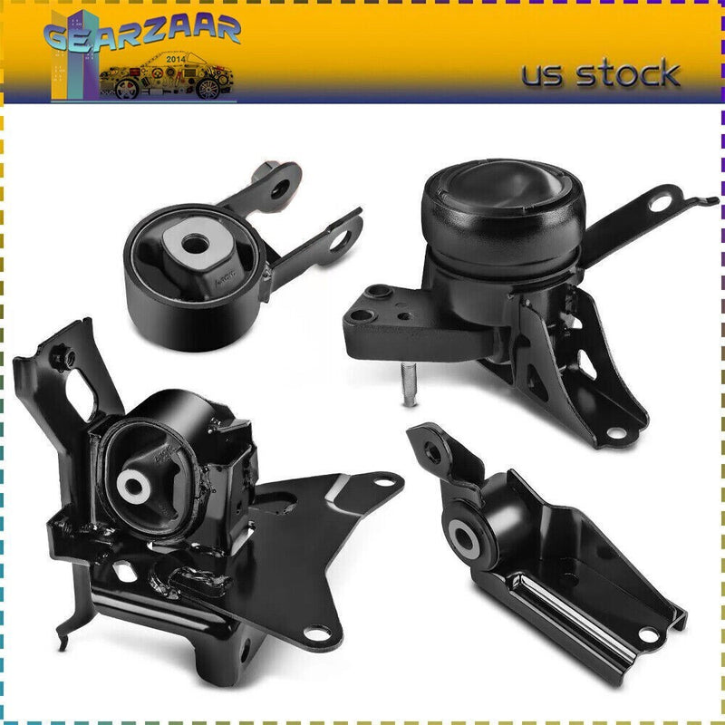 DURAFORCE Set Engine Motor &Transmission Mount for Toyota Yaris 2006-2011 15-17 Auto trans