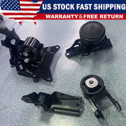 DURAFORCE 4pc Engine Motor & Transmission Mount for Toyota Yaris 2006-11 15-17 Auto A