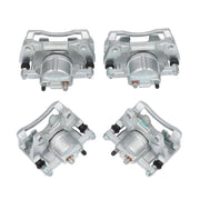 DURAFORCE Front & Rear Disc Brake Calipers w/Bracket Kit Fit 2008-2017 Jeep Wrangler Nitro