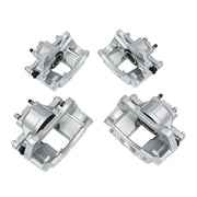 DURAFORCE Front & Rear Disc Brake Calipers w/Bracket Kit Fit 2008-2017 Jeep Wrangler Nitro
