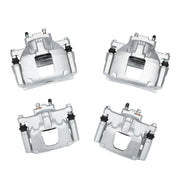 DURAFORCE Front & Rear Disc Brake Calipers w/Bracket Kit Fit 2008-2017 Jeep Wrangler Nitro