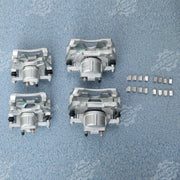 DURAFORCE Front & Rear Disc Brake Calipers w/Bracket Kit Fit 2008-2017 Jeep Wrangler Nitro