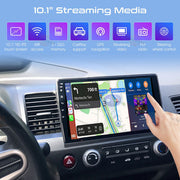 DURAFORCE Apple CarPlay Android 12 Car Stereo Radio GPS WiFi Fit For Honda Civic 2006-2011