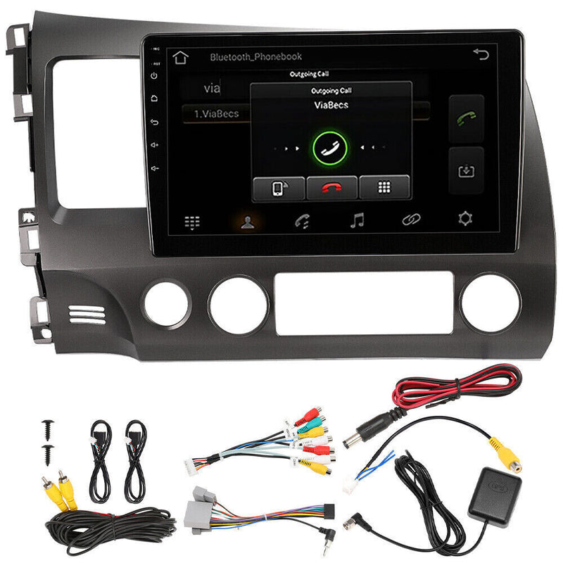 DURAFORCE Apple CarPlay Android 12 Car Stereo Radio GPS WiFi Fit For Honda Civic 2006-2011