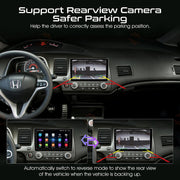 DURAFORCE Apple CarPlay Android 12 Car Stereo Radio GPS WiFi Fit For Honda Civic 2006-2011