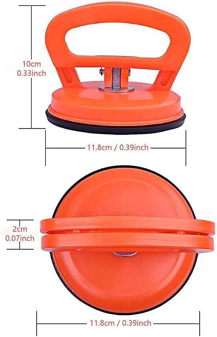 DURAFORCE AutoCar Body Dent Puller Suction Repair Pull Panel Ding Remove Orange Large Tool