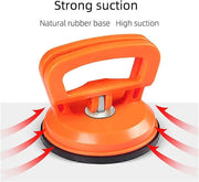 DURAFORCE AutoCar Body Dent Puller Suction Repair Pull Panel Ding Remove Orange Large Tool