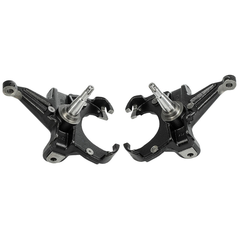 DURAFORCE 2.5" Front Drop Spindles Lowering Kit w/1.25" Rotor For Chevy C10 2WD 1973-1987