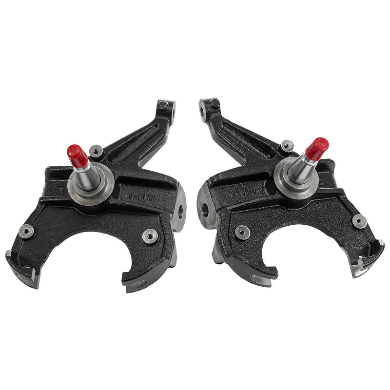 DURAFORCE 2.5" Front Drop Spindles Lowering Kit w/1.25" Rotor For Chevy C10 2WD 1973-1987