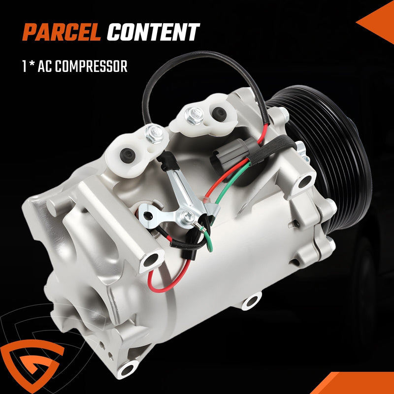 DURAFORCE For 2002 2003-2006 Honda CR-V CRV 2.4L A/C AC Compressor w/ Clutch 10345240 US