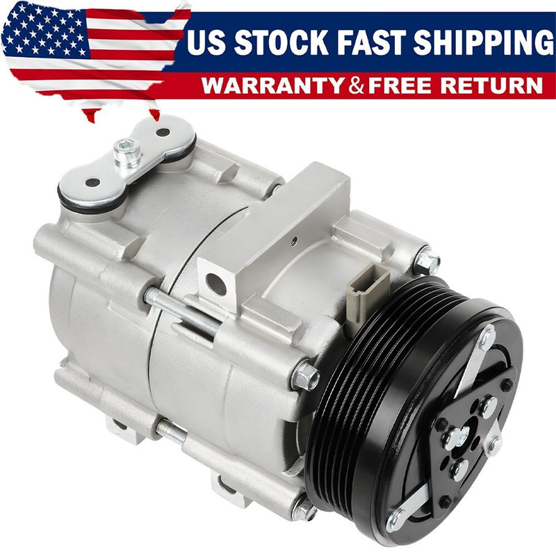 DURAFORCE A/C AC Compressor Fit for Ford F-150 F-250 F-350 F-450 1997-2004 4.2L 4.6L/5.4L