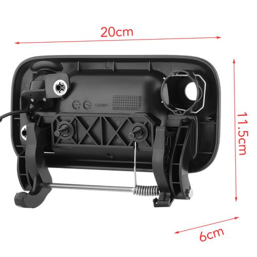 DURAFORCE Tailgate Handle w/ Rear View Camera Backup Camera for Ford F150/F250 2004-2014