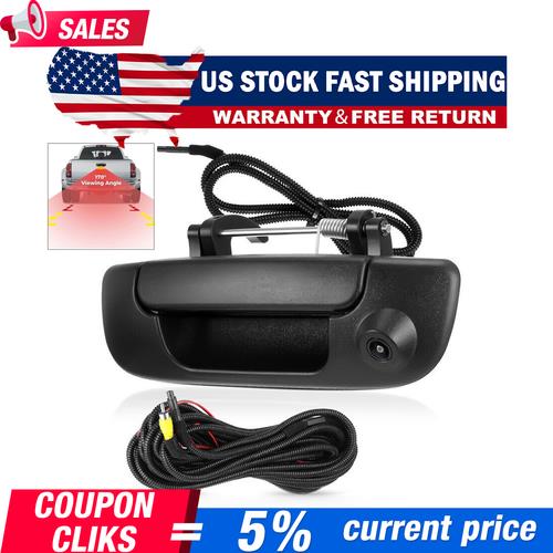 DURAFORCE !55276237AA Tailgate Handle Backup Camera For 2002-2008 Dodge Ram 1500 2500 3500