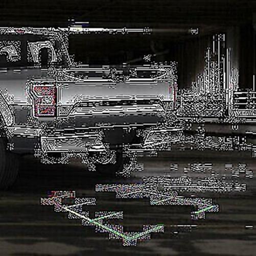 DURAFORCE !55276237AA Tailgate Handle Backup Camera For 2002-2008 Dodge Ram 1500 2500 3500