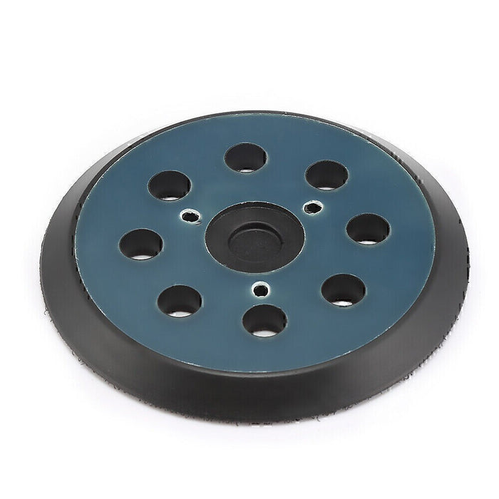DURAFORCE 5 Inch 125mm 8 Hole Orbital Sander Replacement Spare Base Sanding Backing Pad