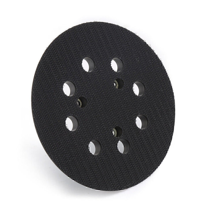DURAFORCE 5 Inch 125mm 8 Hole Orbital Sander Replacement Spare Base Sanding Backing Pad