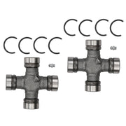DURAFORCE 2x Premium Driveshaft Universal Joints Pair Front / Rear Moog 534G Greaseable