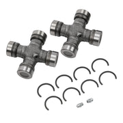 DURAFORCE 2x Premium Driveshaft Universal Joints Pair Front / Rear Moog 534G Greaseable