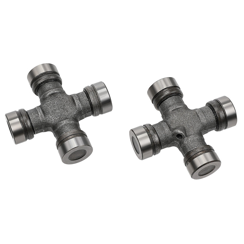 DURAFORCE 2x Premium Driveshaft Universal Joints Pair Front / Rear Moog 534G Greaseable