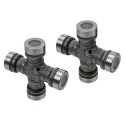 DURAFORCE 2x Premium Driveshaft Universal Joints Pair Front / Rear Moog 534G Greaseable