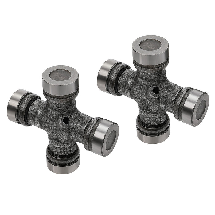 DURAFORCE 2x Premium Driveshaft Universal Joints Pair Front / Rear Moog 534G Greaseable