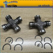 DURAFORCE 2x Premium Driveshaft Universal Joints Pair Front / Rear Moog 534G Greaseable
